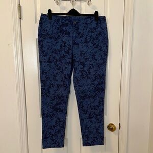 Liz Claiborne Sz 14 Floral Trouser Jean